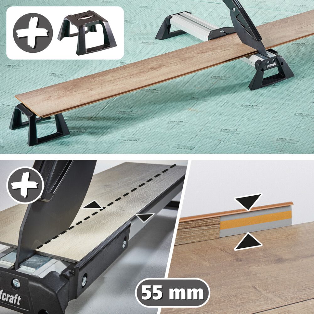 VINYL- OG LAMINATKUTTER WOLFCRAFT VLC LAMINAT 11