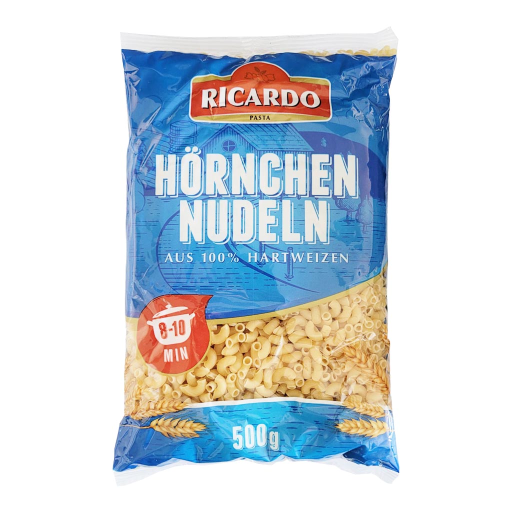 RICARDO Hörnchen Nudeln 500g MHD:16.5.25