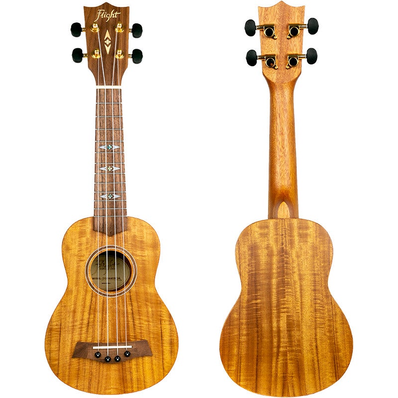 Flight Supernatural Series DUS440 Acacia sopraan ukelele met gigbag