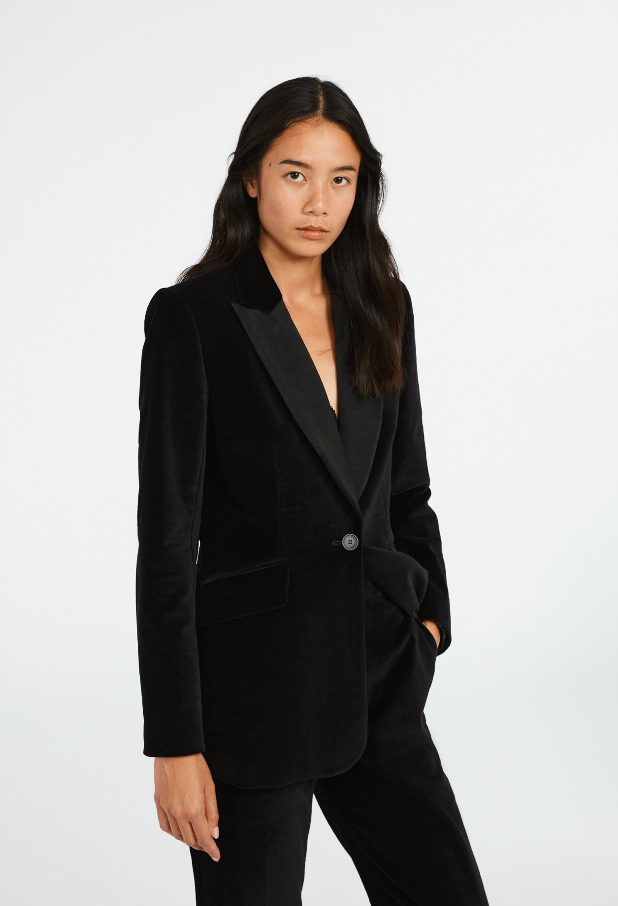 Veste de smoking velours