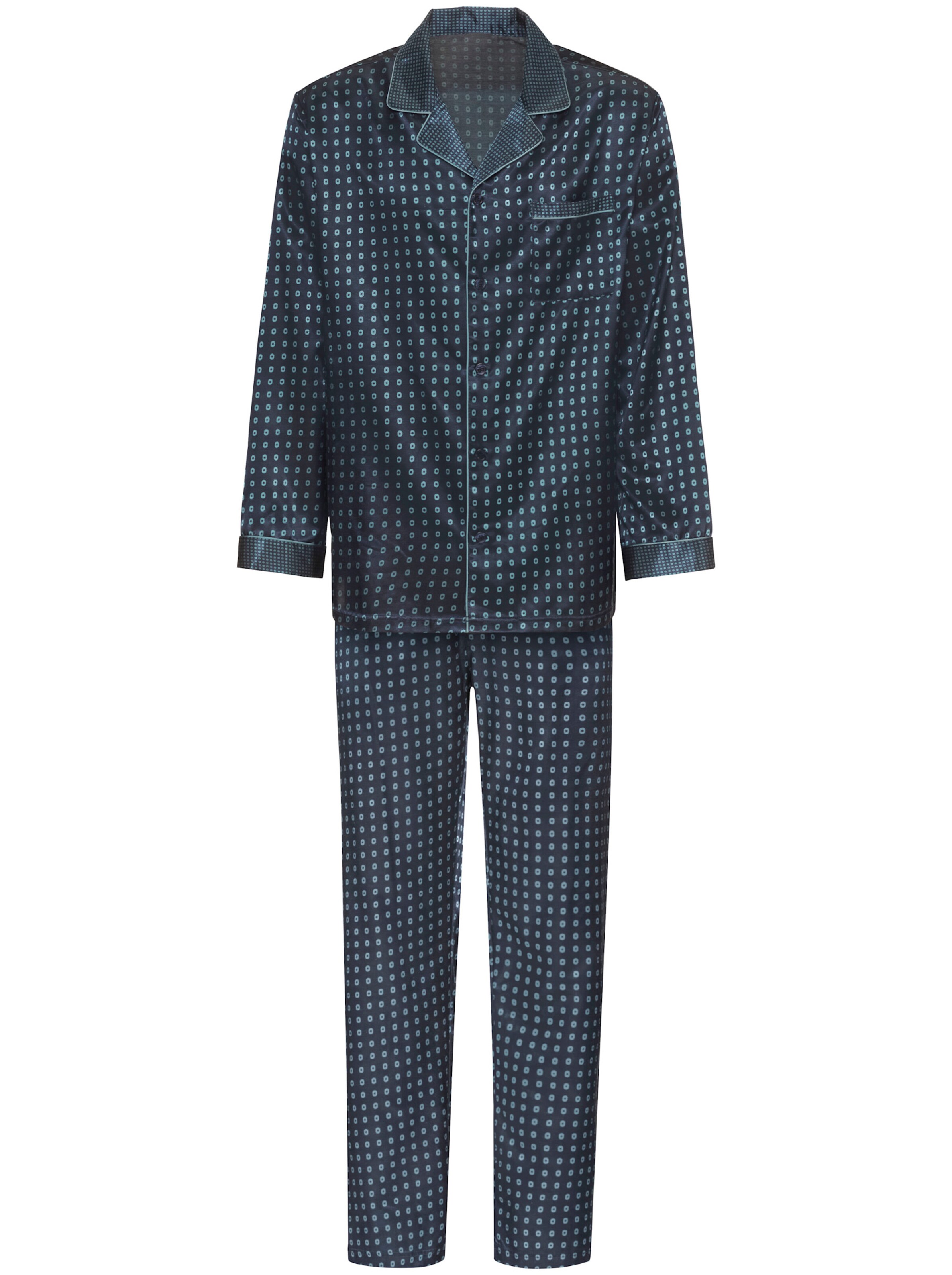 KINGsCLUB Pyjama in dunkelblau