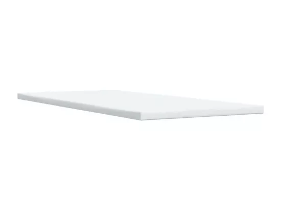 Sommier à lattes de lit avec matelas Taupe 90x190 cm Tissu