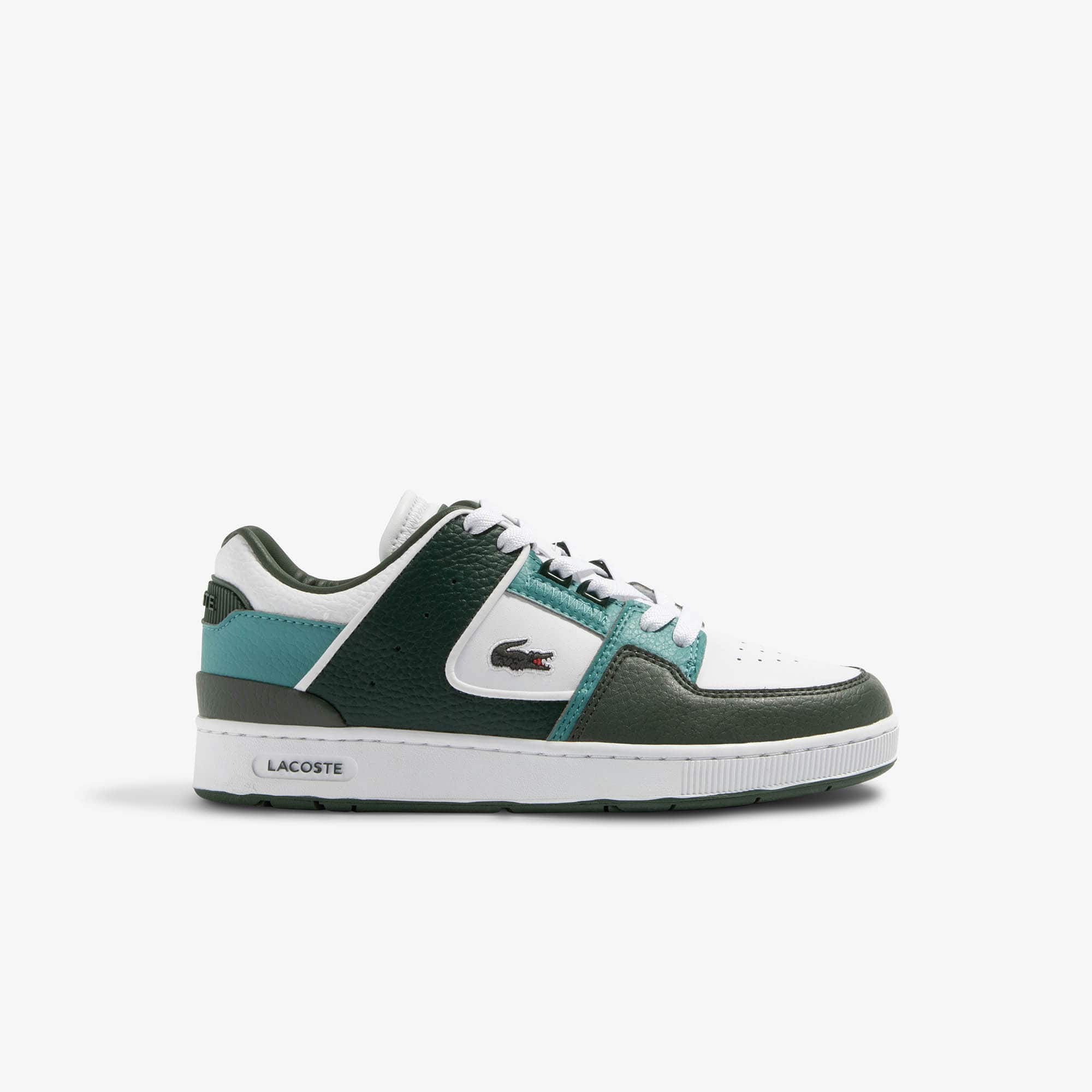 Sneakers Court Cage femme en cuir et synthétique Sneakers - Blanc - Lacoste - Femme