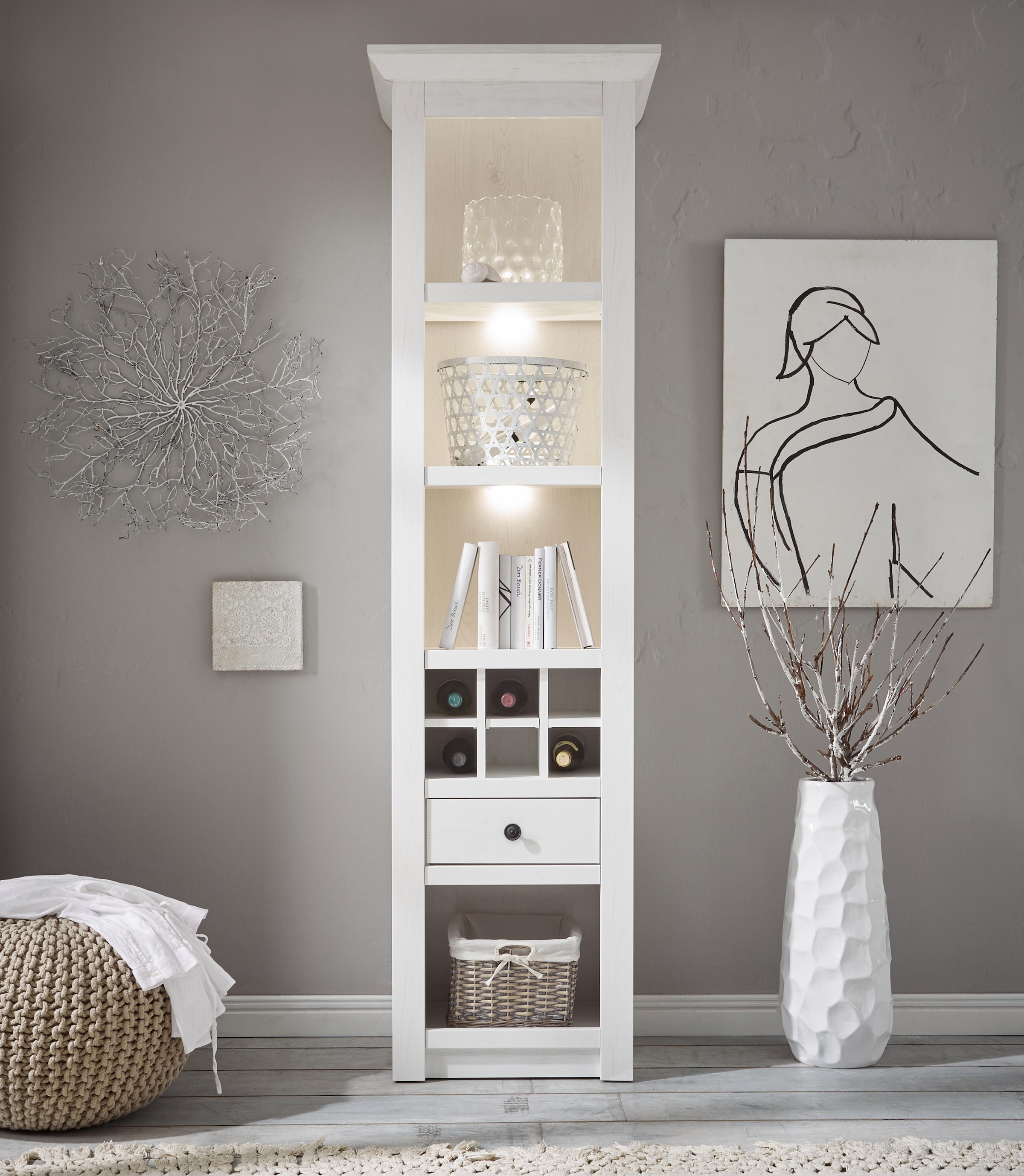Home affaire Standregal »California« Höhe 207 cm