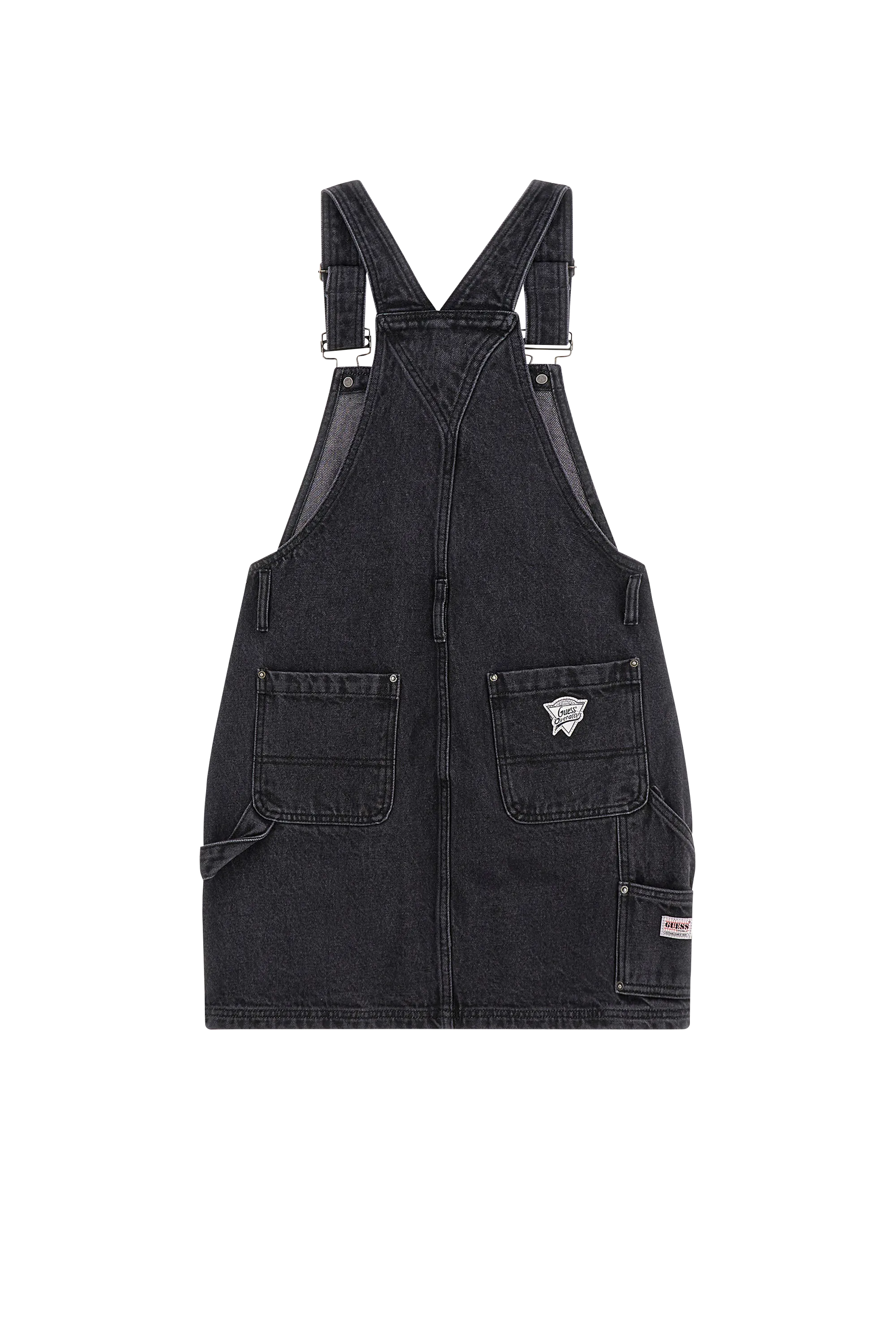 GUESS ORIGINALS Robe salopette GO OVERALL DRESS F9UF G Noir