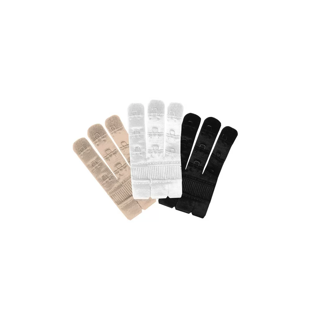 Bye Bra BH Extenders 3-Hook - 3 farver