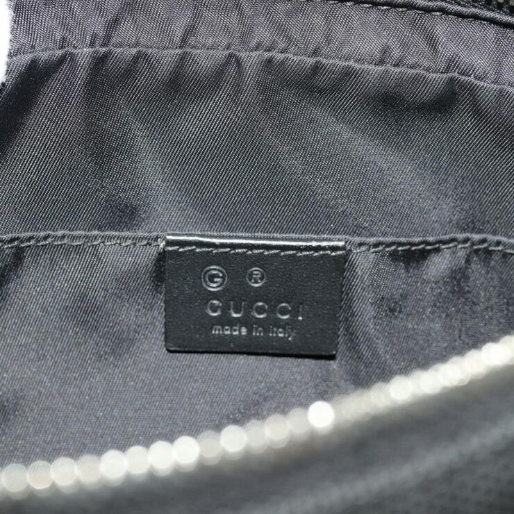 Gucci Vintage Gucci Crossbody Bag Black