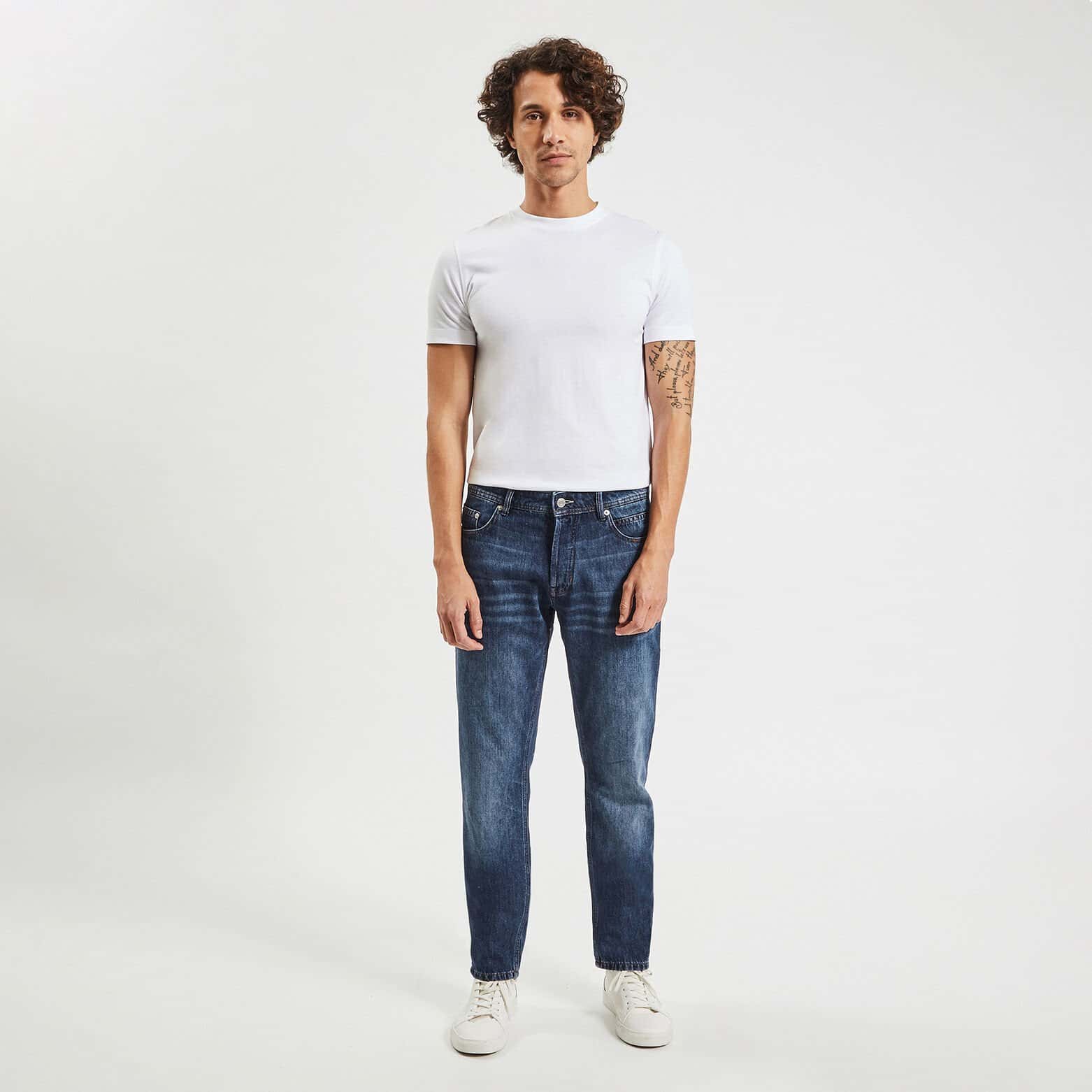 Jean straight Bleu
