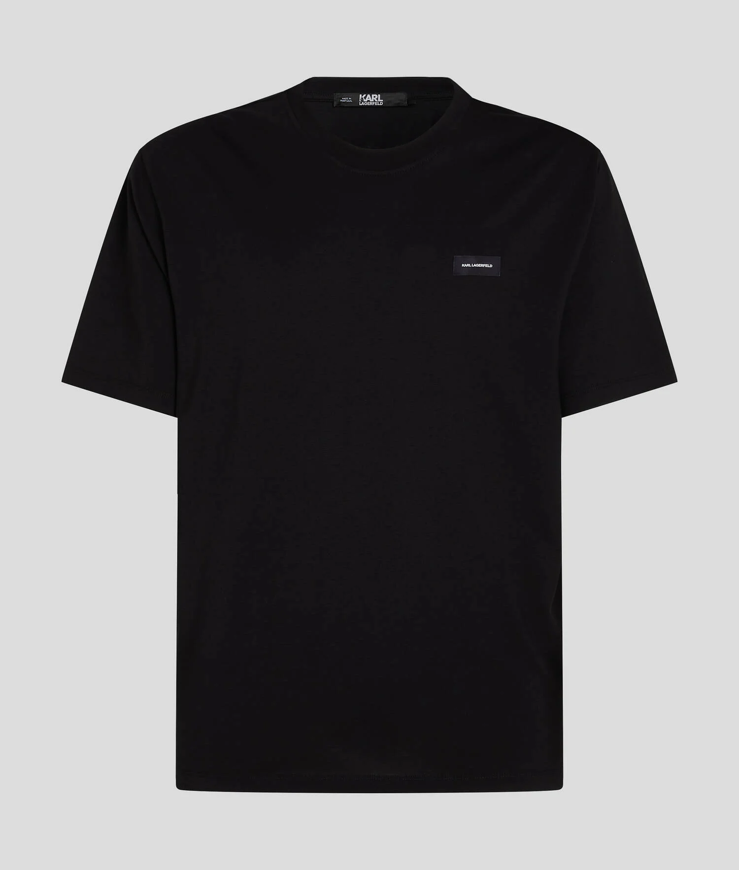 T-SHIRT LOUNGEWEAR AVEC LOGO KARL - Noir