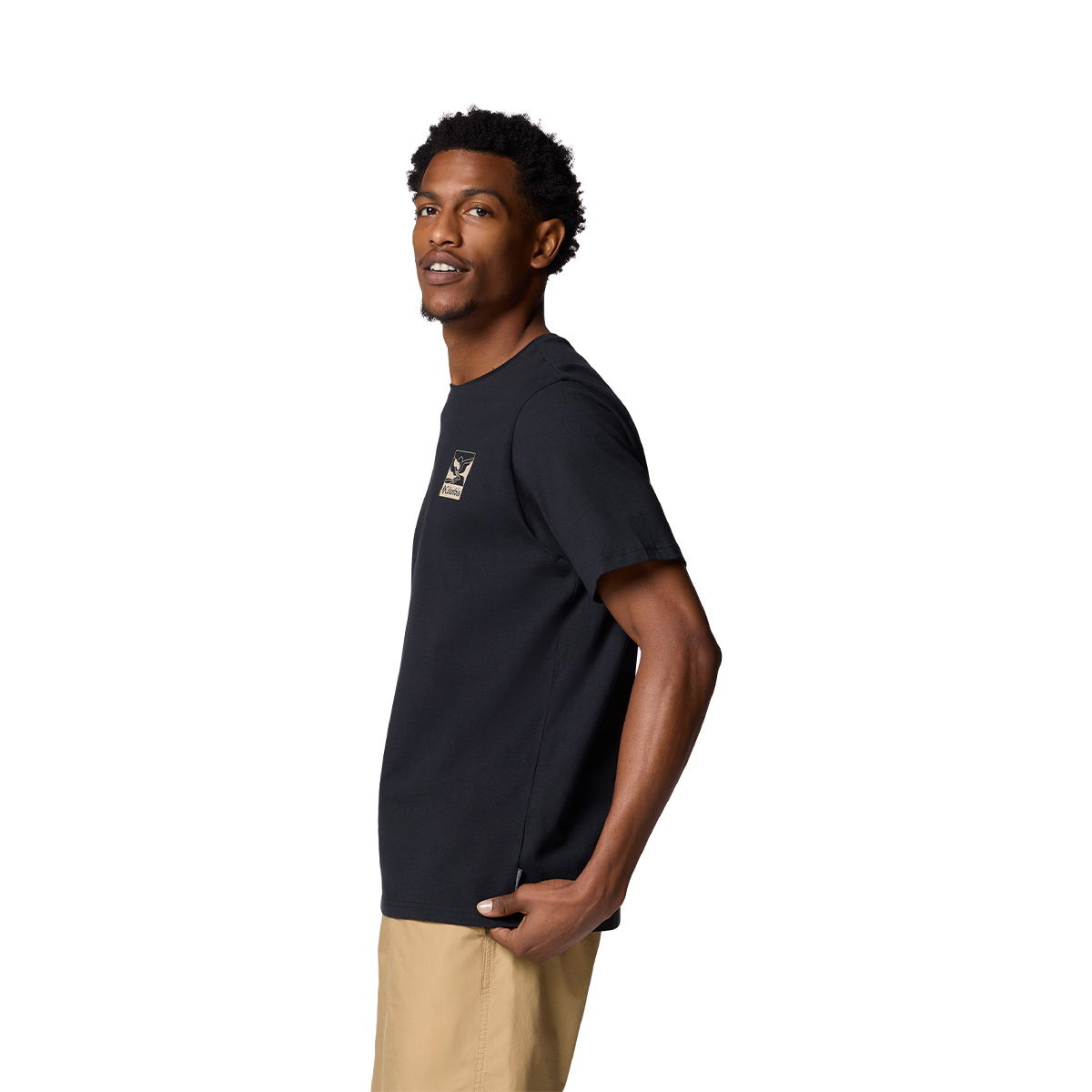 Columbia Explorers Canyon Back Graphic T-shirt, herre (Black) - Spejder Sport