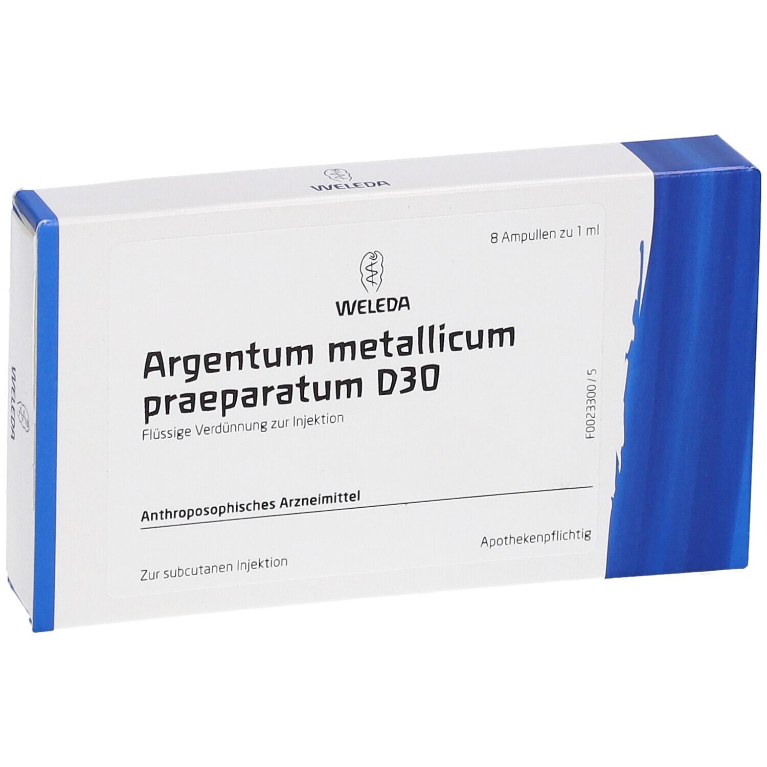 Argentum Metallicum Praep. D30 Ampullen