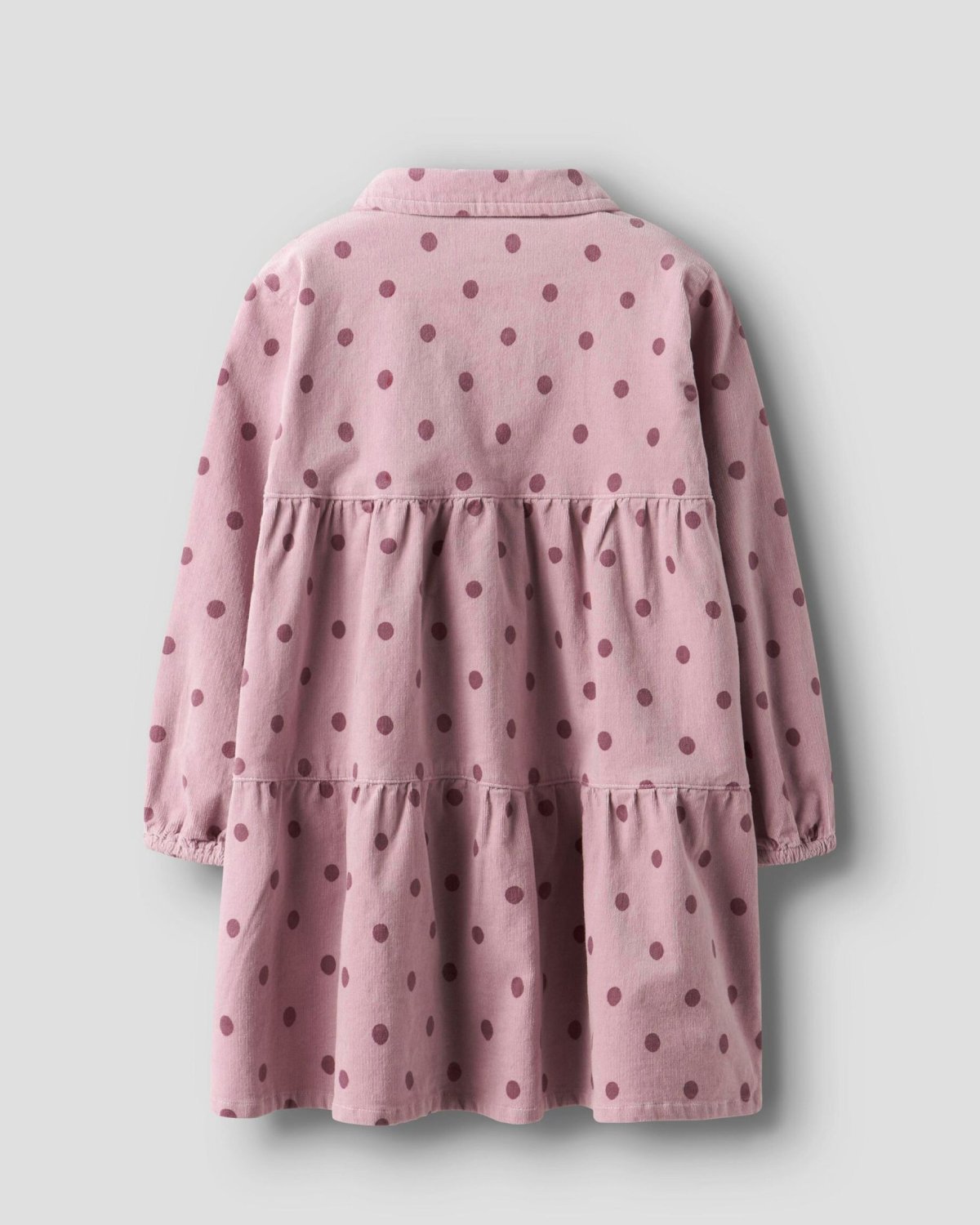 Kjole Barn M/ Volanger – Øko Cordfløyel | NMFSOMBA LOOSE CORD DRESS