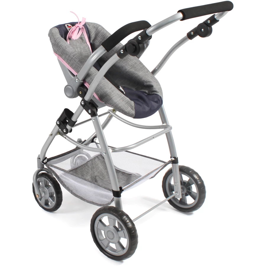 BAYER CHIC 2000 3 in 1 Kombi EMOTION ALL IN melange grau-navy