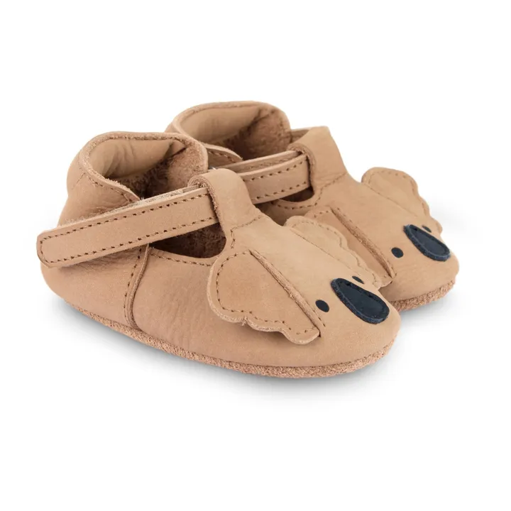 Donsje Chaussons Spark Cuir | Cognac