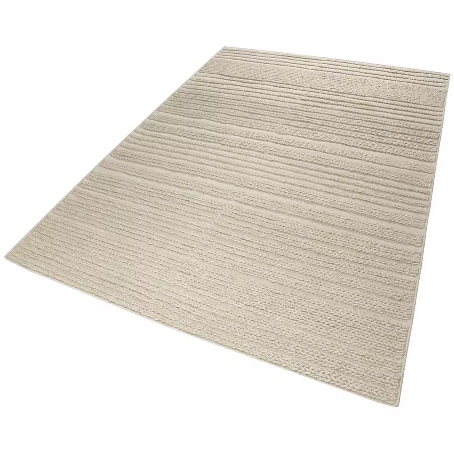 Esprit Kurzflorteppich Aurelia Kelim beige