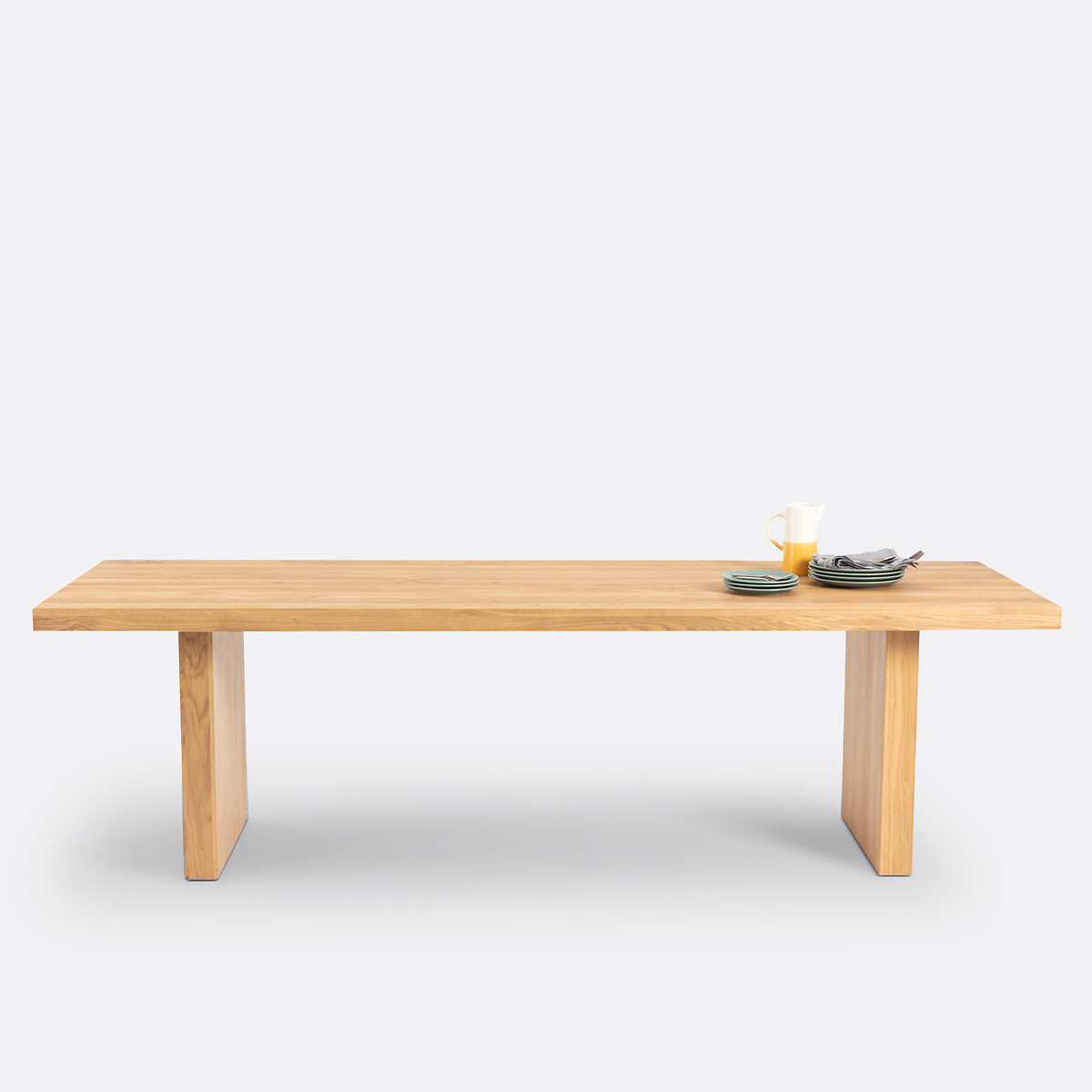 LA REDOUTE INTERIEURS<br>Mesa 8/10 pessoas em carvalho maciço, Vova