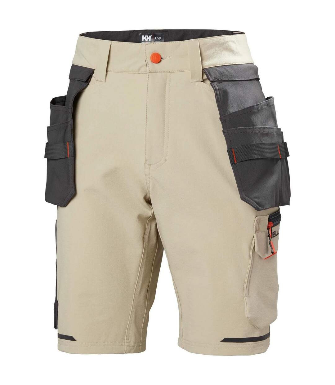 Helly Hansen - Short cargo KENSINGTON - Homme (Sable / Anthracite) - UTBC5086