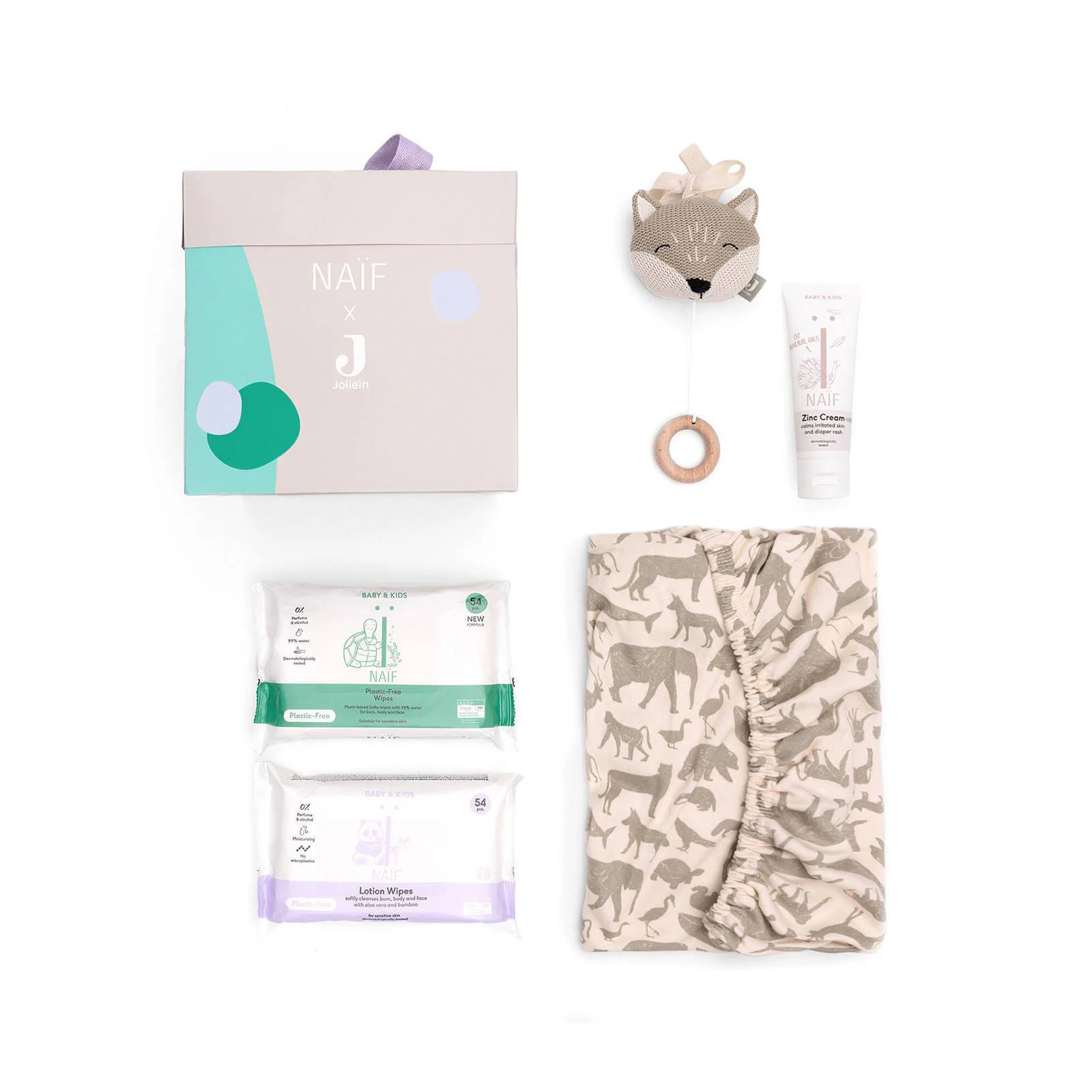 NAÏF Wipe for the future - geschenkset
