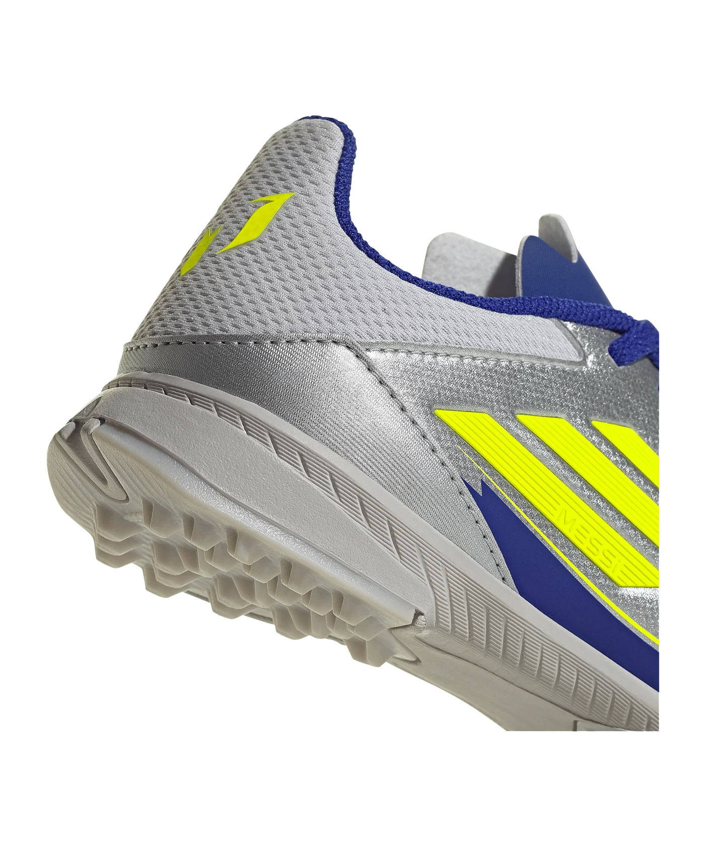 adidas F50 League TF Messi Kids Silber
