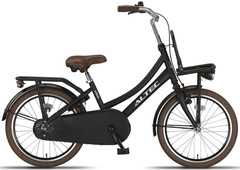 Altec - Urban - Transportfiets - Mat Zwart - 20 inch