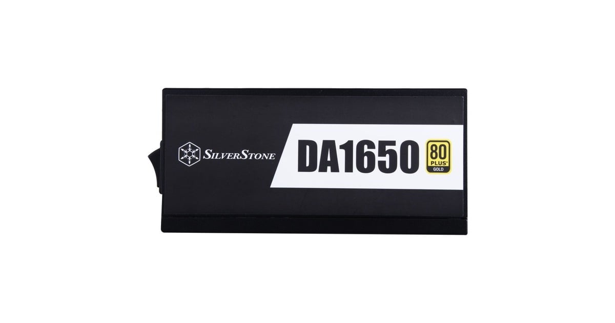 SilverStoneSST-DA1650-G, modulaire 1650 watt voeding   (Zwart, 12x PCIe)