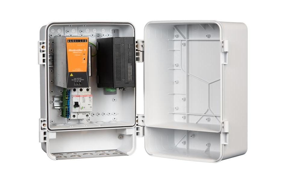 Überwachungsgehäuse TQ1808-VE Weiss 1 Stück<br>AXIS TQ1808-VE Surveillance Cabinet