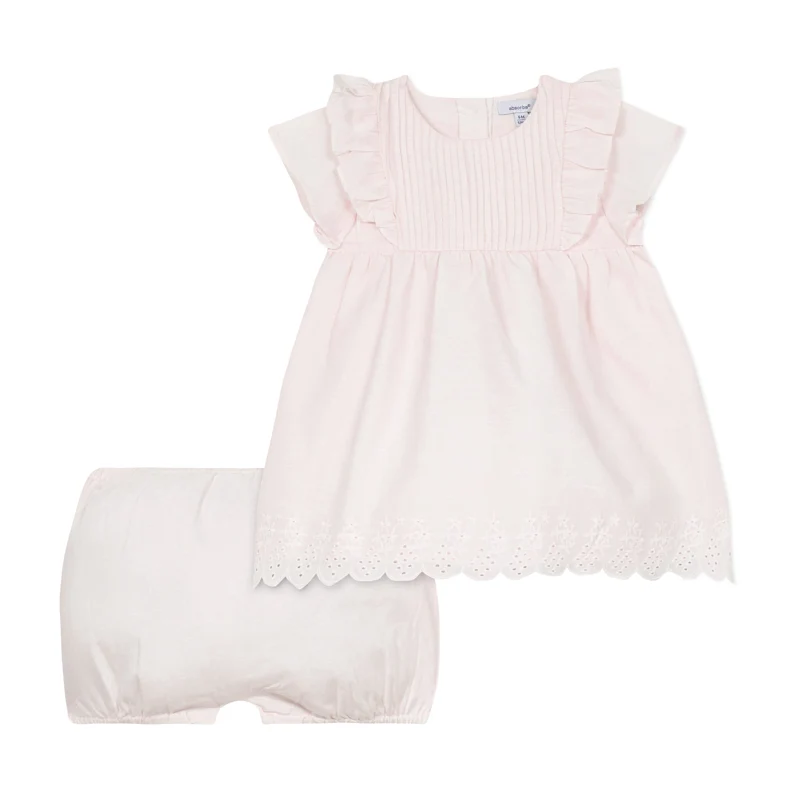 Robe bébé fille broderie Absorba Aucune nuance