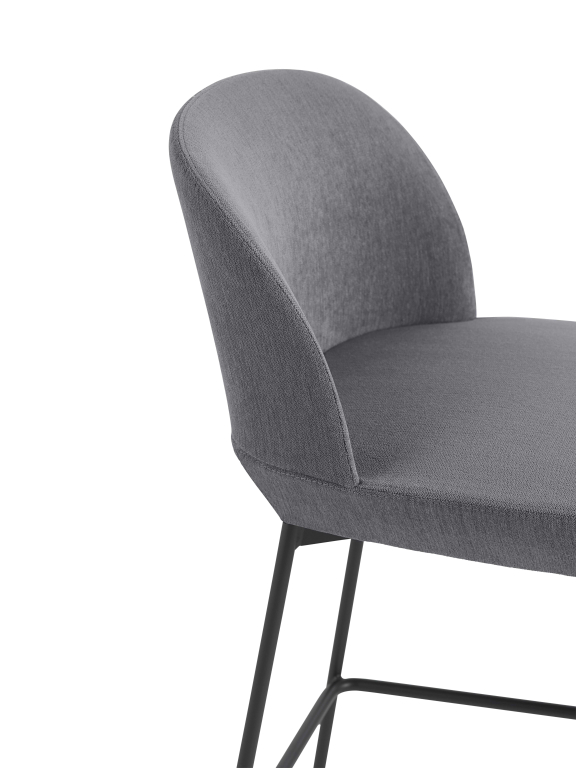 Muuto Oslo barkruk 75cm Still 941/Chrome