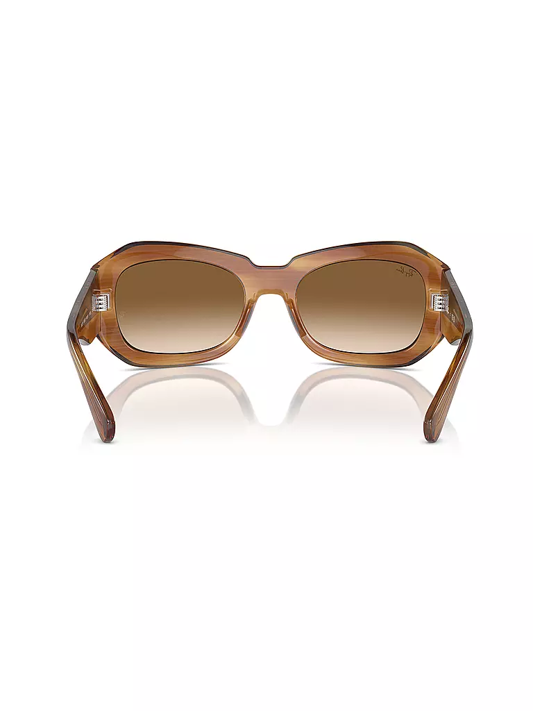 RAY BAN Sonnenbrille 0RB2212/56 hellbraun