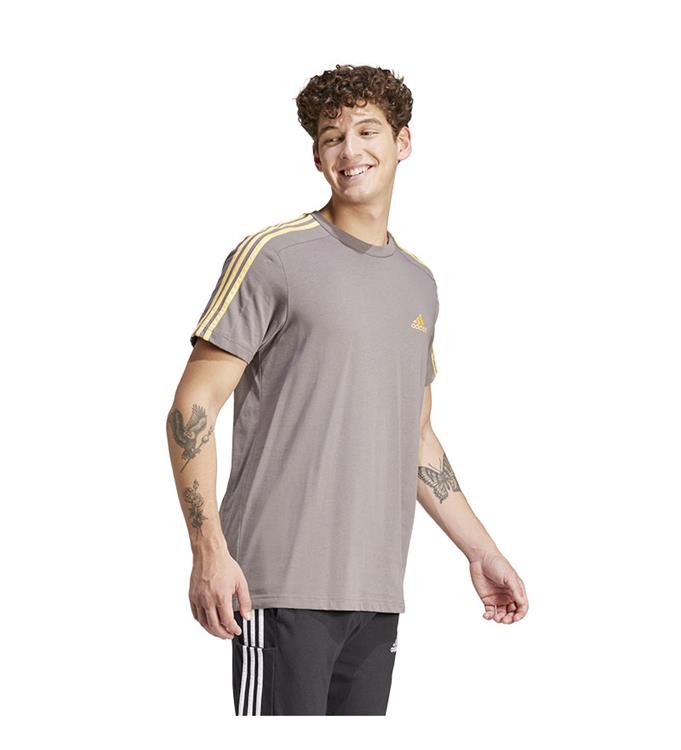 adidas Men Essentials Single Jersey 3-Stripes T-Shirt