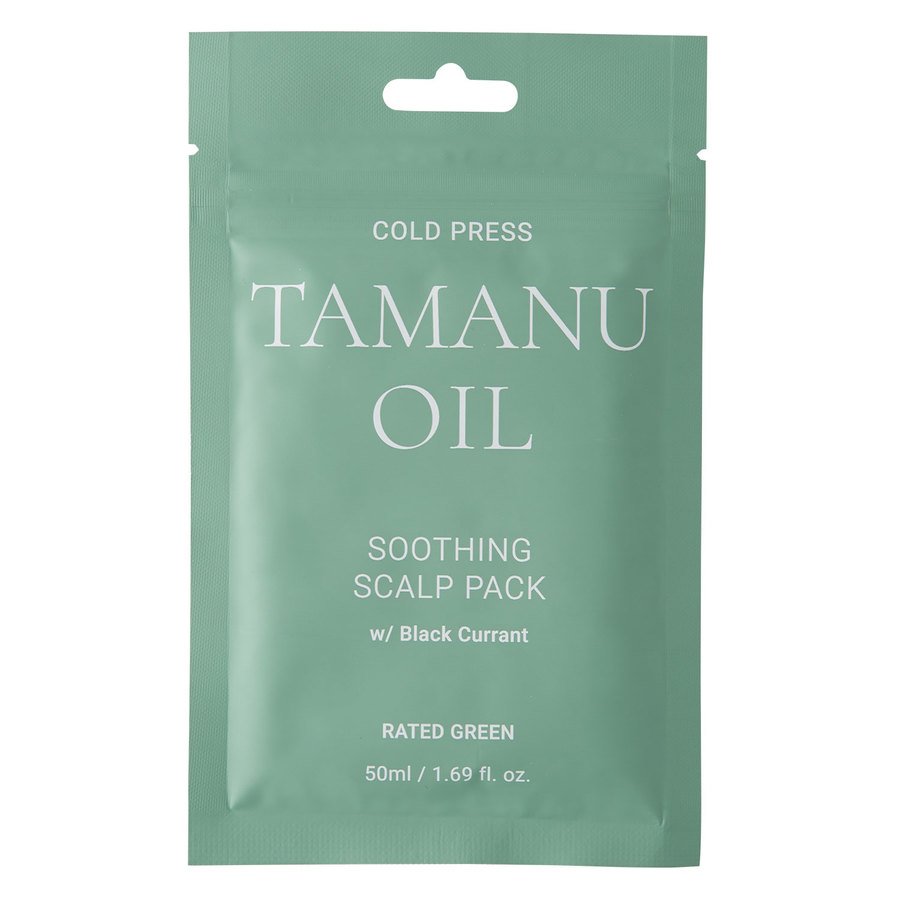 Rated Green Cold Press Tamanu Oil Soothing Scalp Pack With Black Currant 50ml