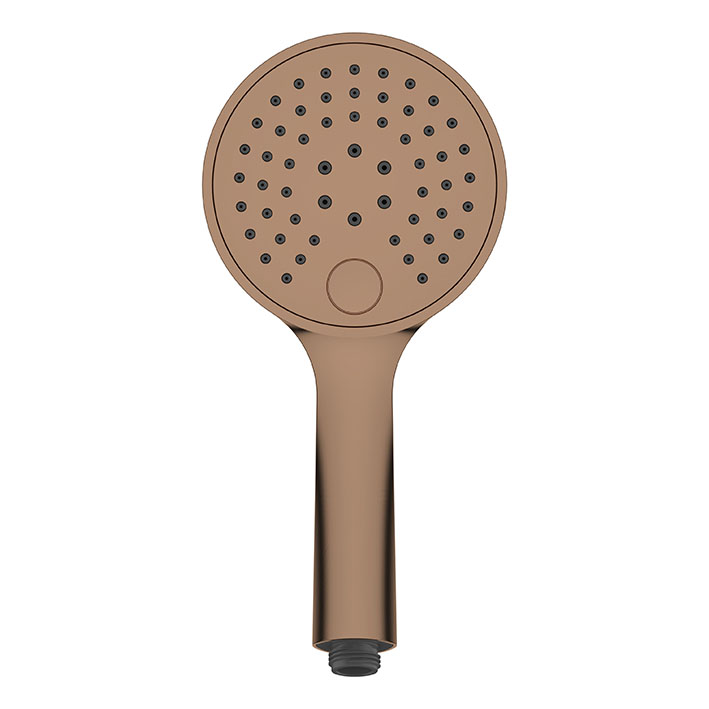 Mueller Bronzo handdouche met 3 standen geborsteld brons