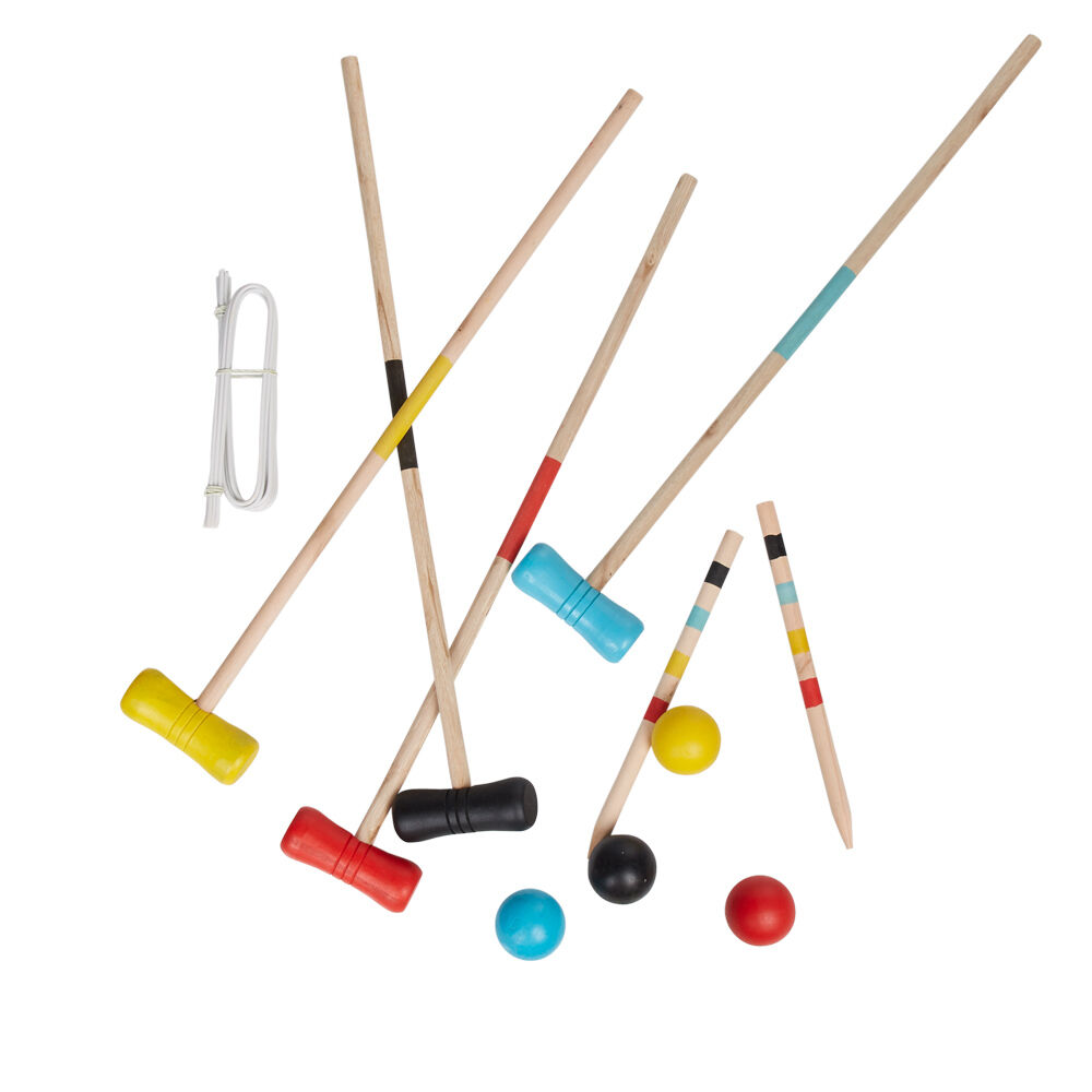 Jeu de croquet bois
