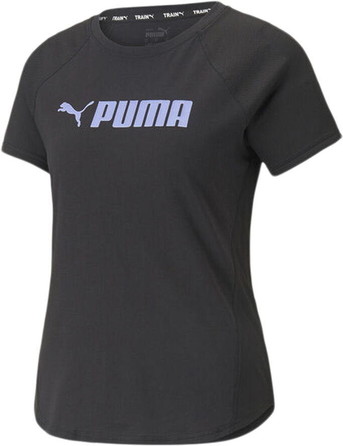 Puma Fit Logo T-shirt Sort