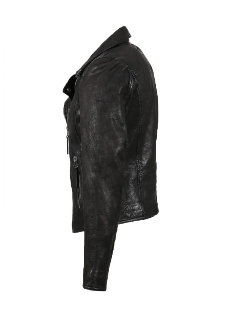 OAKWOOD PERFECTO CUIR FEMME CLIPS LAVÉ NOIR