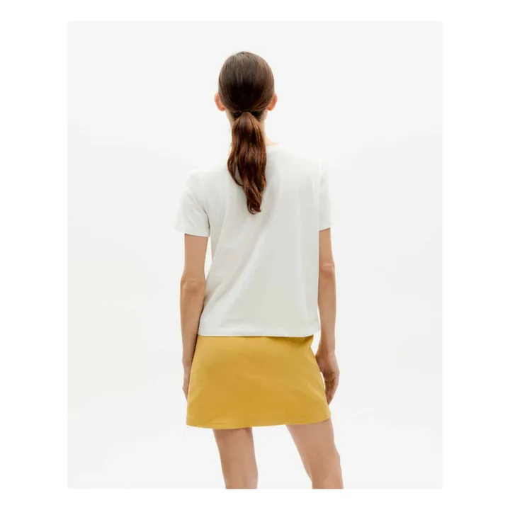 Thinking Mu T-shirt Ida Methamorphosis Coton Bio | Blanc