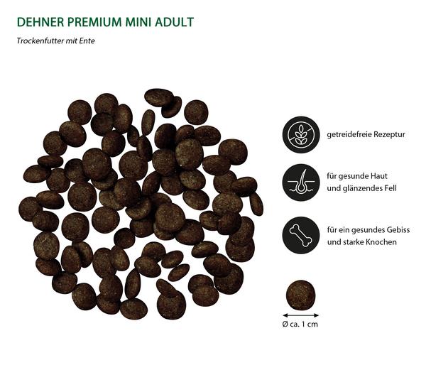 Dehner Premium Trockenfutter für Hunde Mini