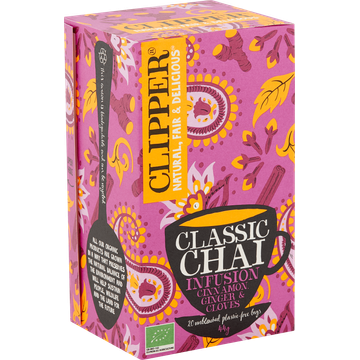 Clipper Classic Chai Organic Infusion 20 stuks 44g