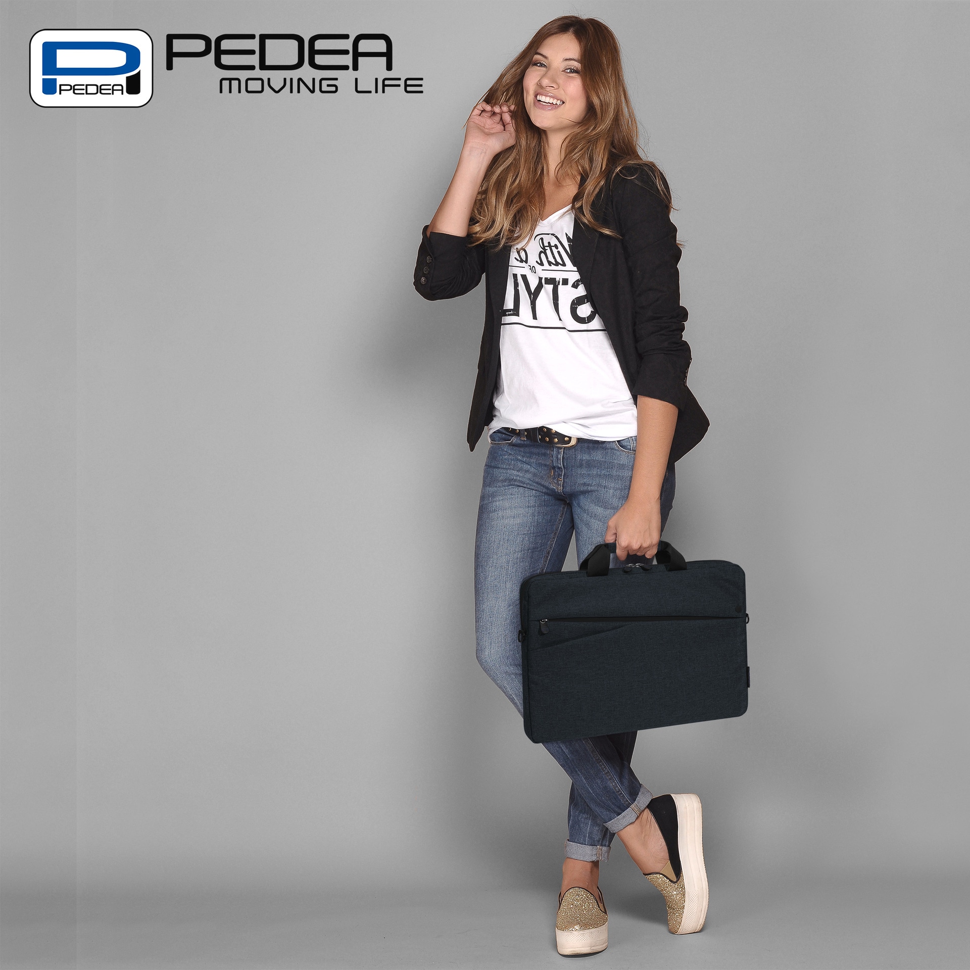 PEDEA Laptoptasche »Notebooktasche Fashion bis 33,8 cm (bis 13,3)« dicke Polsterung und ein fleeceartiges, weiches Innenfutter