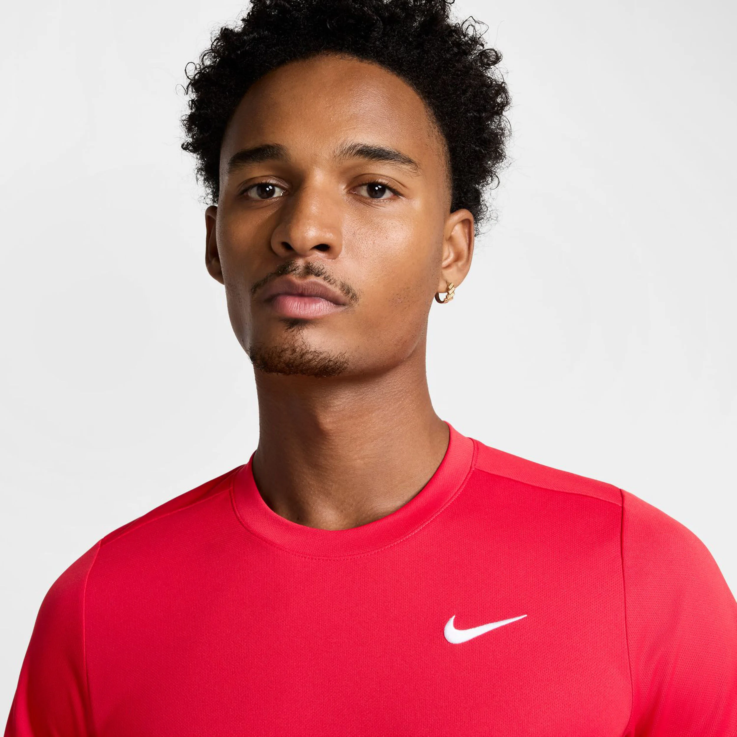 Nike Court Dry Victory T-shirt Hommes - Rouge , Blanc