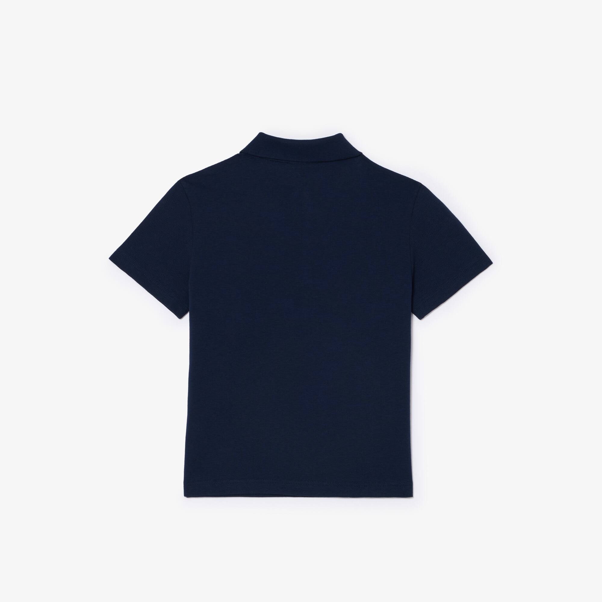 Jungen LACOSTE Hemd aus ultra-Dry Bio-Baumwolle Poloshirts - Blau - Lacoste - Jungen