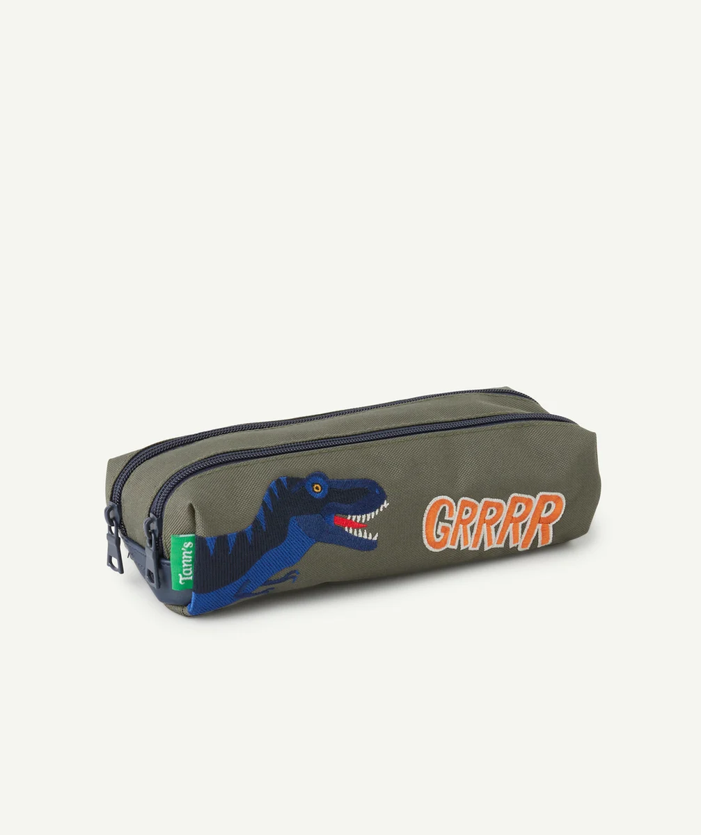 TANN'STROUSSE OSCAR KAKI AVEC DINOSAURE