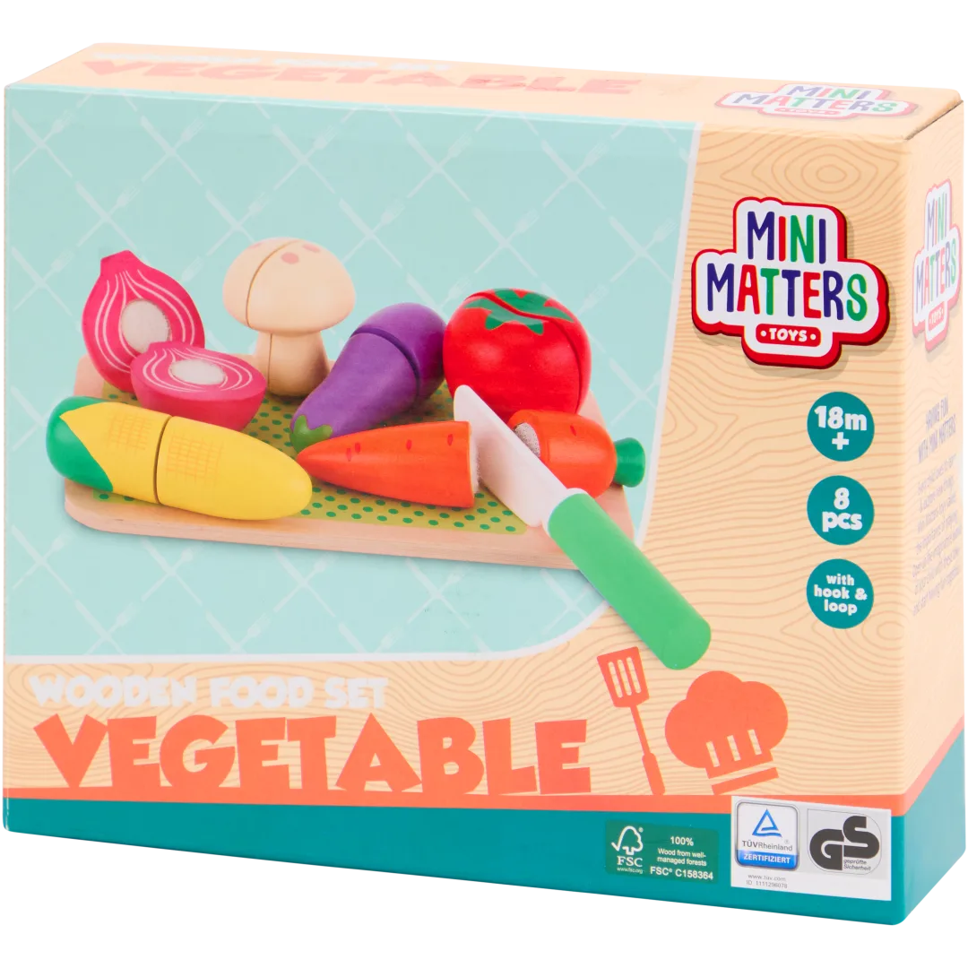 Mini Matters houten etenswaren Diverse varianten
