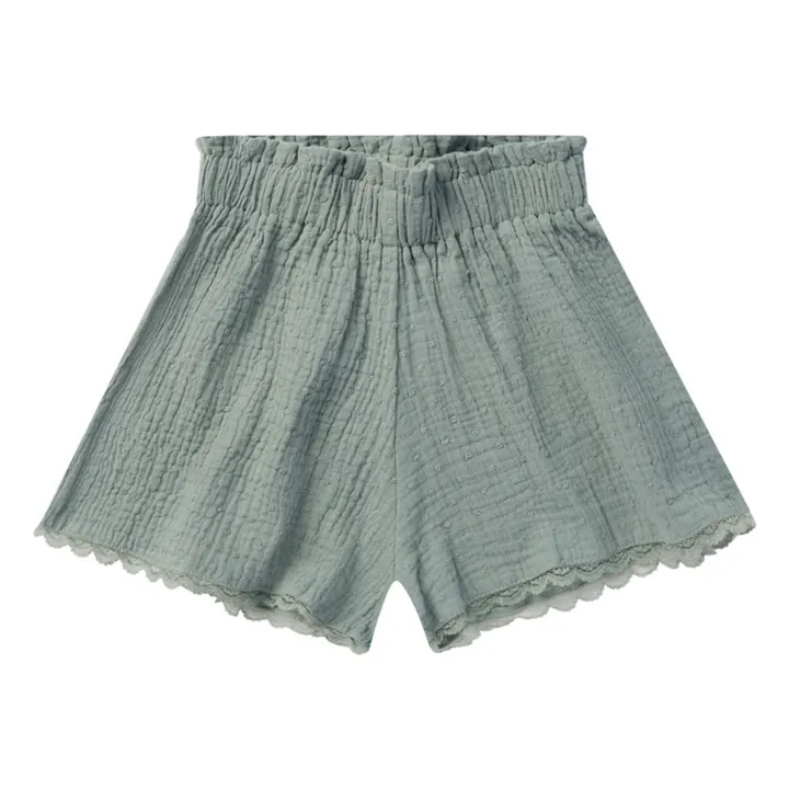 Rylee + Cru Short Remi Tissé | Vert d'eau