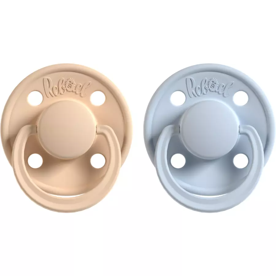 Rebael Schnuller 2er-Pack 6+M Mono AlmondTiny Sky