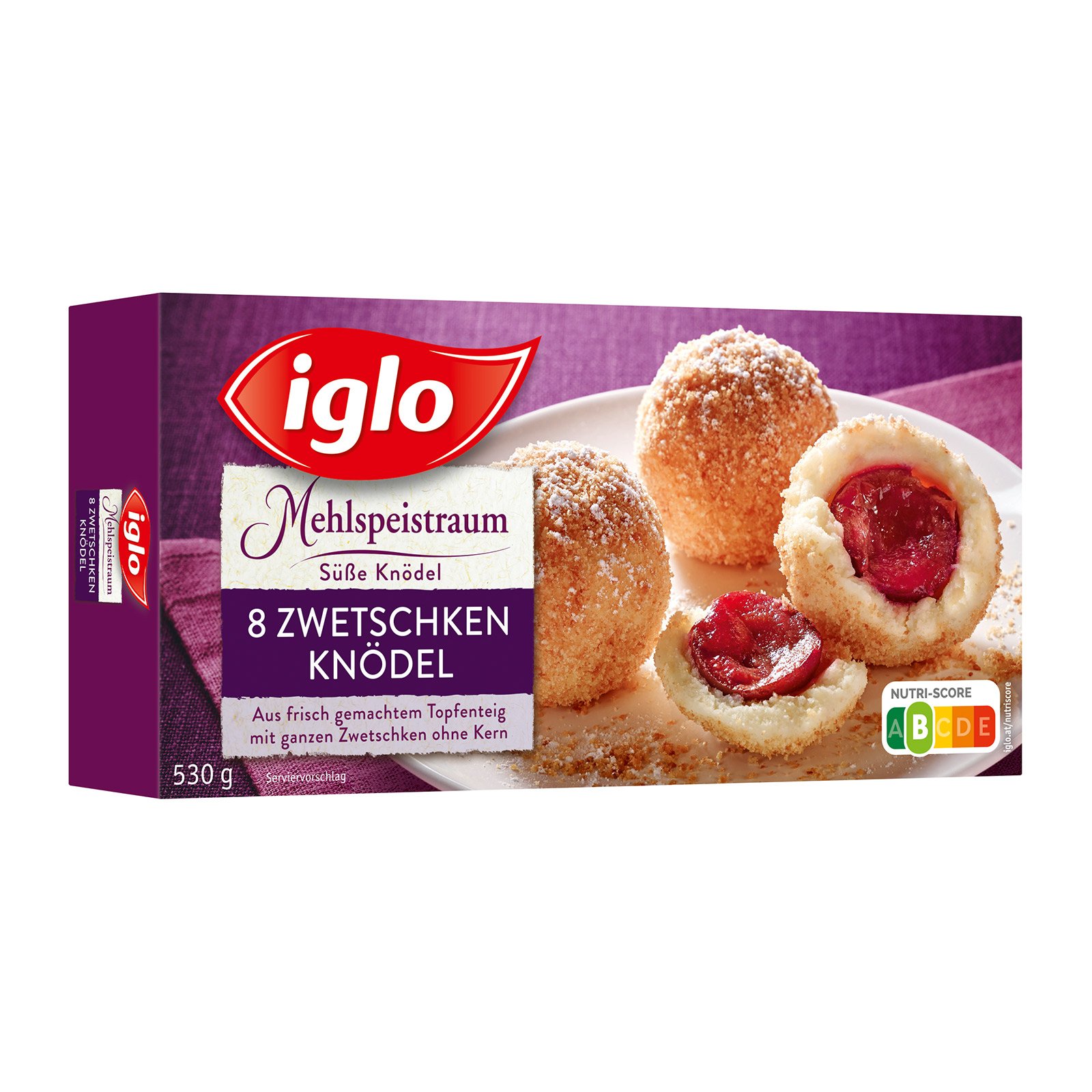 Iglo Zwetschkenknödel ohne Kern