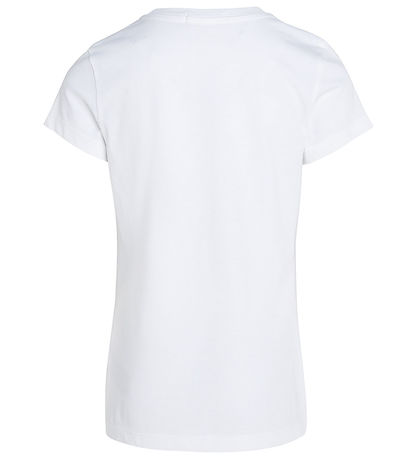 Calvin Klein T-Shirt - Slim s/s - Meta Graphic Slim - Bright Whi