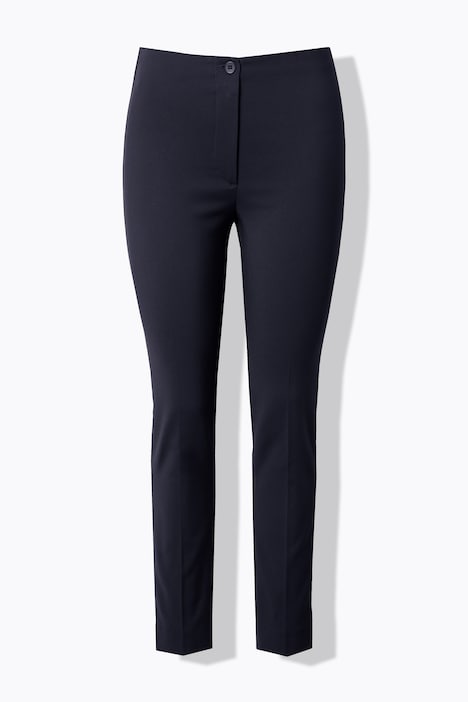 Bengalinhose Sienna, schmales Bein, Stretch, Elastikbund