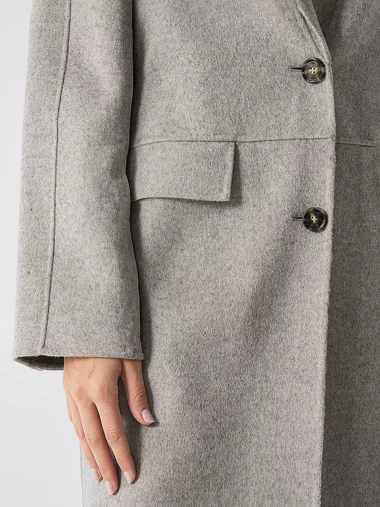 BOSS Wollmantel beige