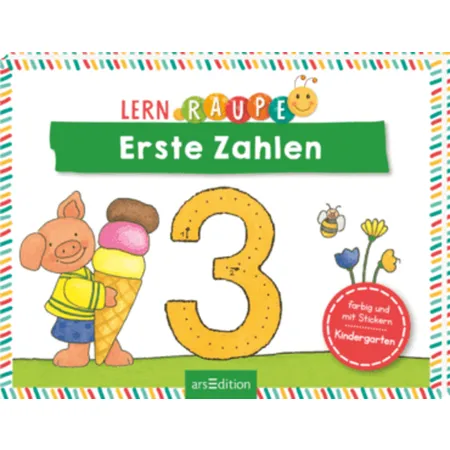 ars Edition Lernraupe – Erste Zahlen